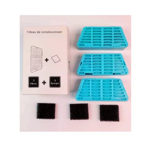 fontaine eau chat filtres pektaco