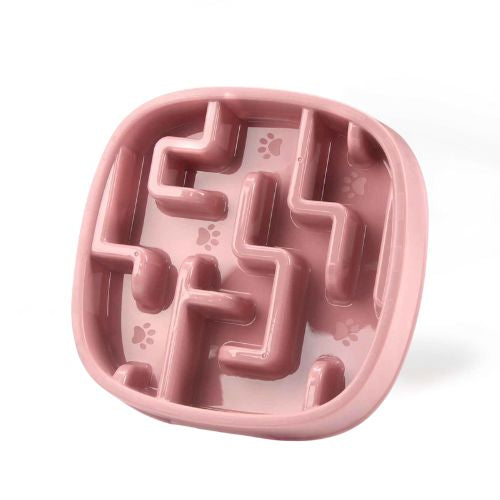 gamelle anti glouton chat rose Universel