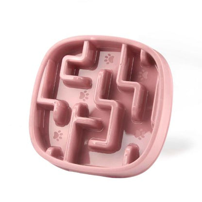 gamelle anti glouton chat rose Universel