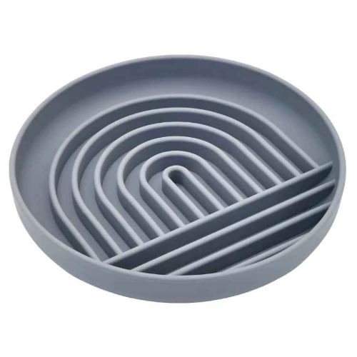 gamelles anti glouton chat gris huanleyangguang
