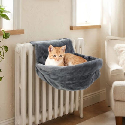hamac chat pour radiateur Peluche PetPochette