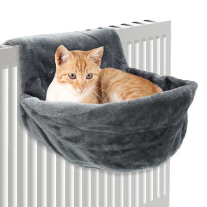 hamac chat pour radiateur gris PetPochette